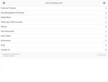 Tablet Screenshot of mrstarguy.com